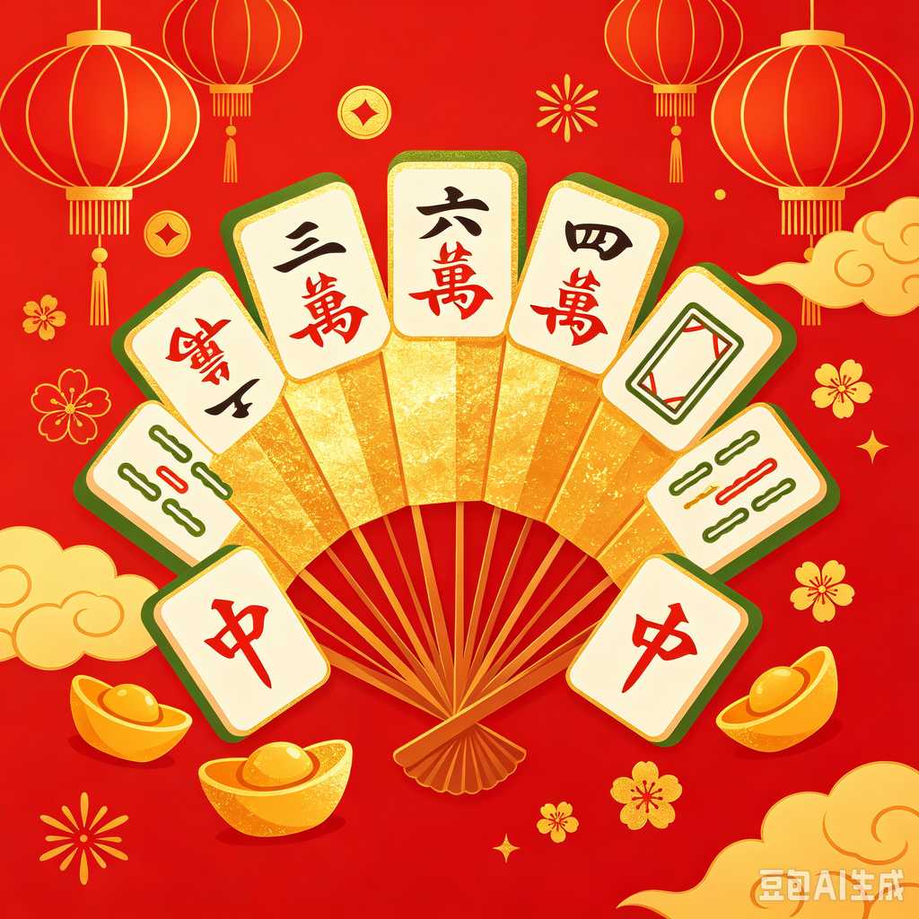 glitter mahjong set special