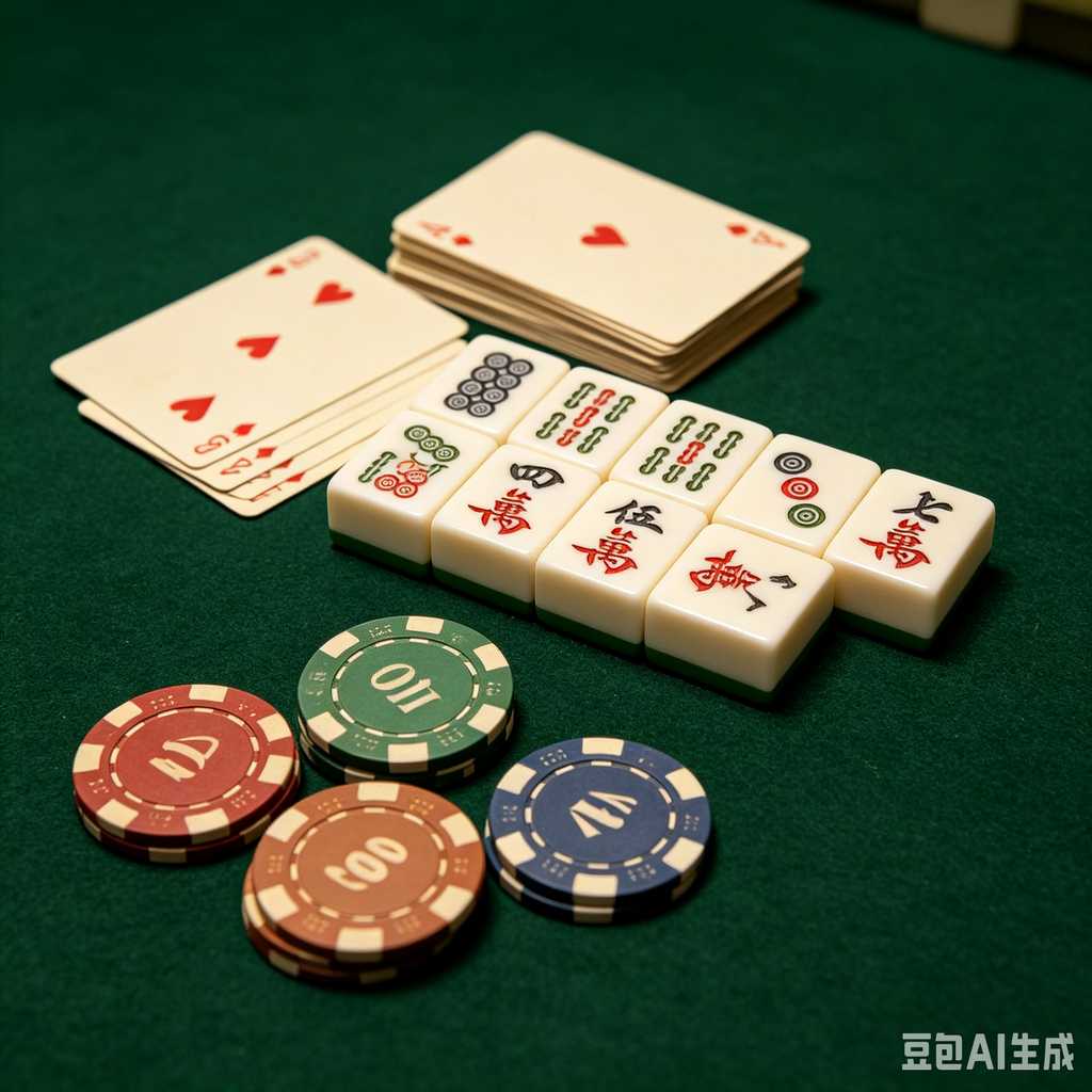 gradient pink mahjong tiles