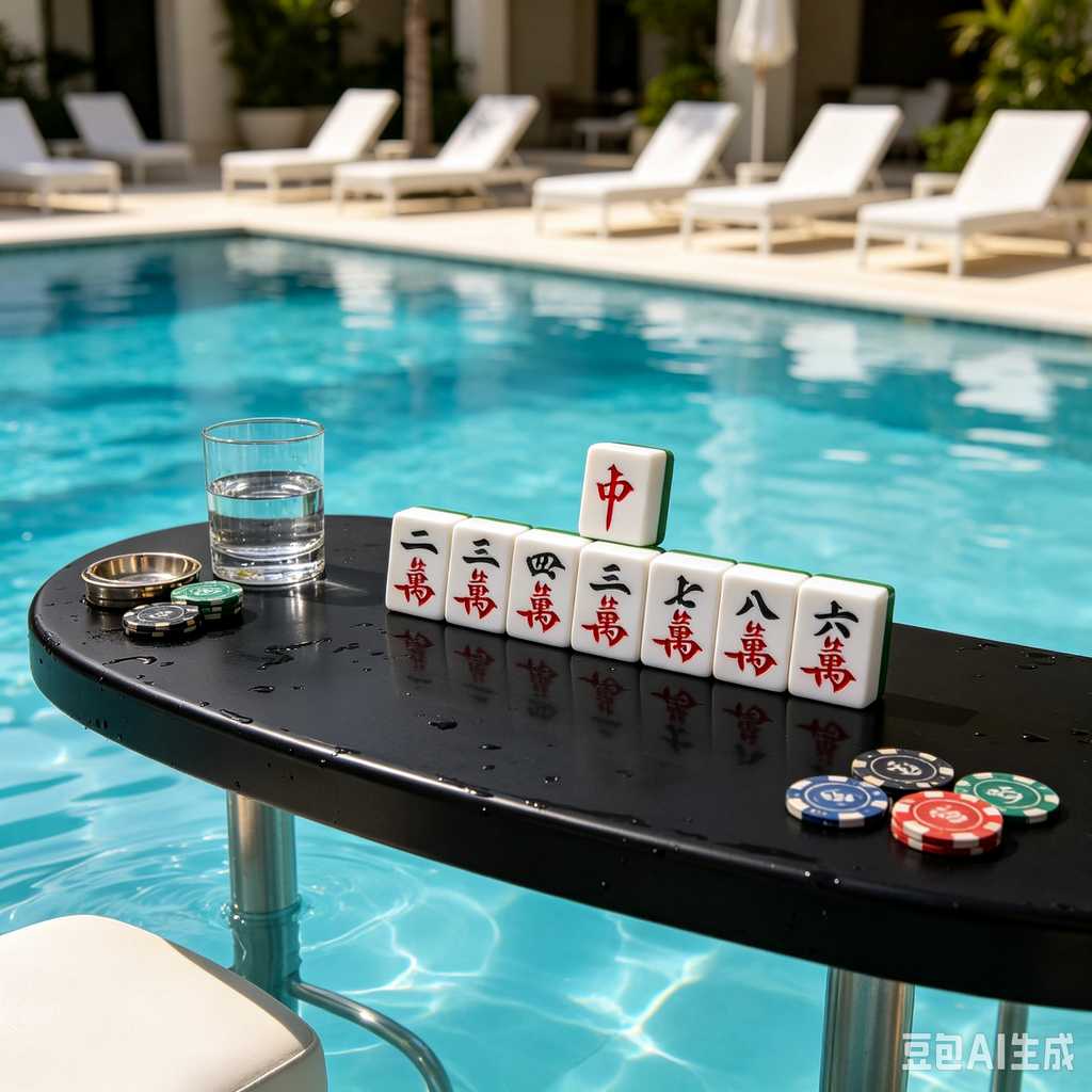 simulated ivory mahjong set